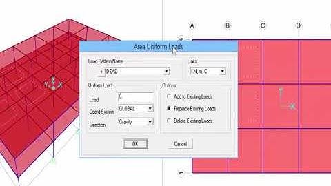 [Sap 2000] Bài 27 - Gán tải cho sàn