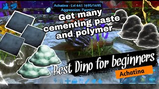Get unlimited polymer and cementing paste // For beginners // Ark mobile // Mp Wizard gaming