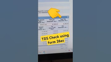 How to check TDS Refund money | TDS Refund Check