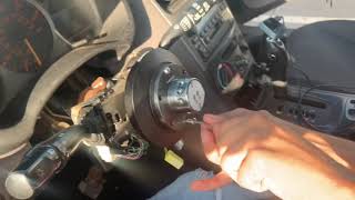 Installing quick release steering wheel on 2000 Toyota celica gt