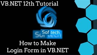 How to Simple Login Form in VB.NET