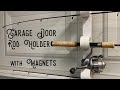 garage door fishing rod holder diy Garage Door Fishing Rod Holder (with MAGNETS)