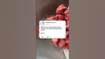 Pt2 What is the most genius way to cheat on an exam you have ever seen?#story #reddit #askreddit