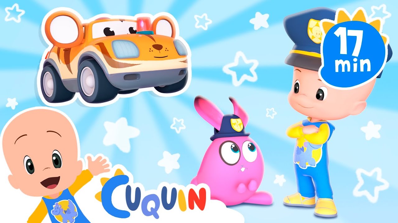 Policía Cuquín y los conejitos | Aprende con Cuquín