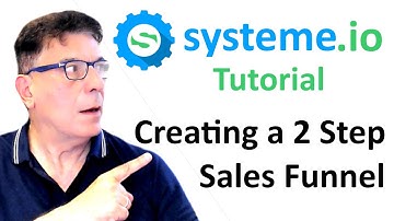 Systeme io Tutorial 🌟Creating a 2 Step Sales Funnel🌟