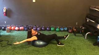 Bosu Abs- Opposite Armopposite Leg