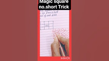 Magic square | Monikabadgotya Magic Square |class -5th magic Square #studyonlineclasses#maths #short