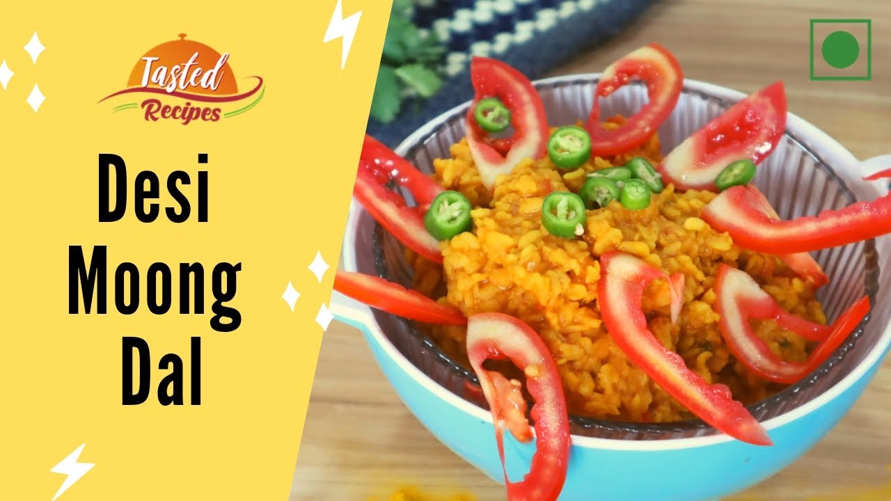 Desi Moong Dal | Moong Dal Recipe - TastedRecipes | Tasted Recipes