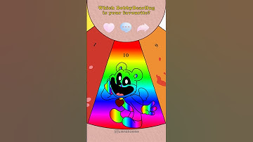 Which is your favourite Bobby BearHug?THE SMILING CRITTERS#shorts #poppyplaytime #bobbybearhuggy