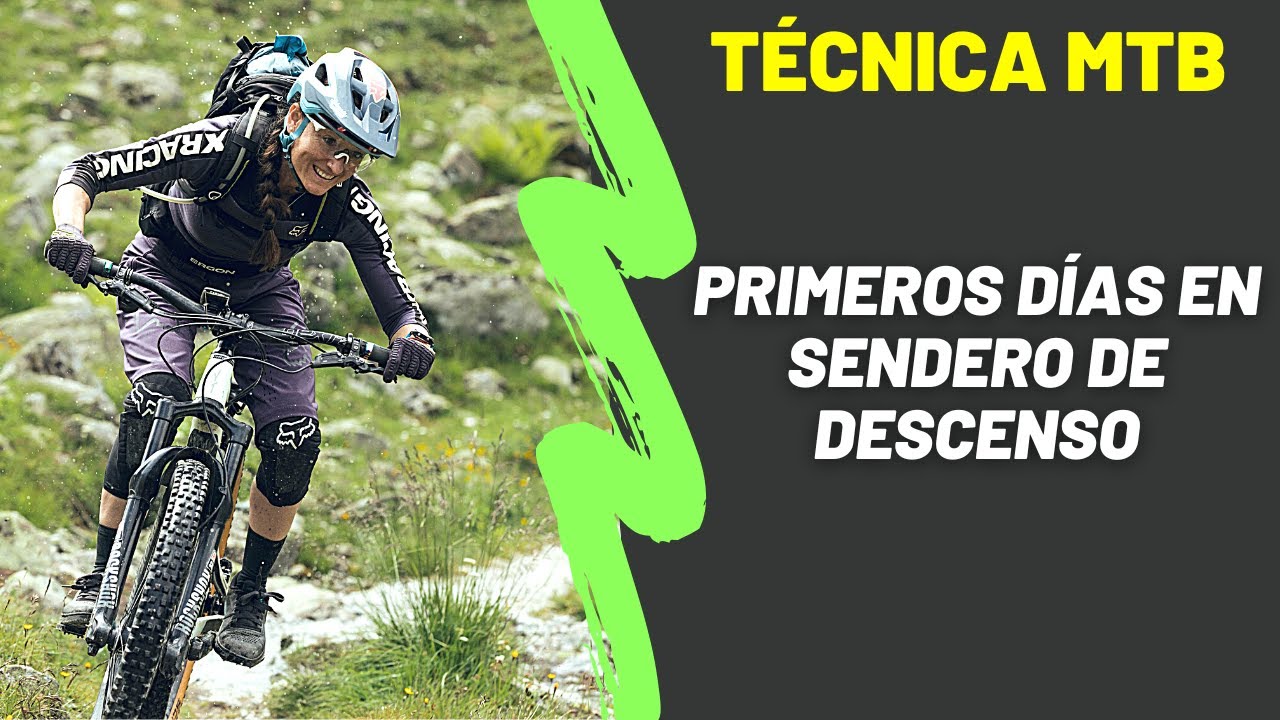 SABÍAS ESTOS TRUCOS DE TÉCNICA MTB?: 💥 Primeros días en sendero de descenso | Bicicleta montaña