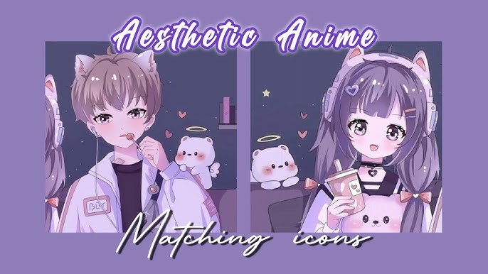Aesthetic Anime Girl Matching Icons (part 3) 