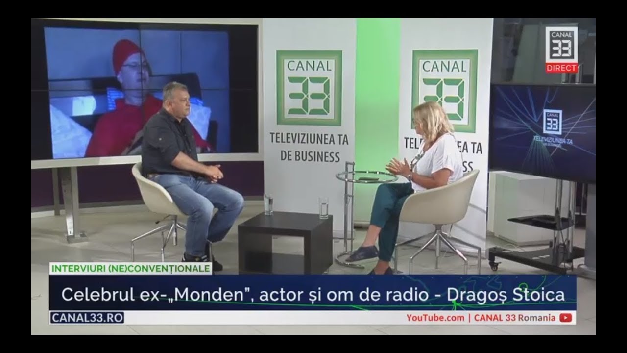 Celebrul ex-„Monden”, actor și om de radio Dragoș Stoica - interviu realizat de Cristina Țopescu