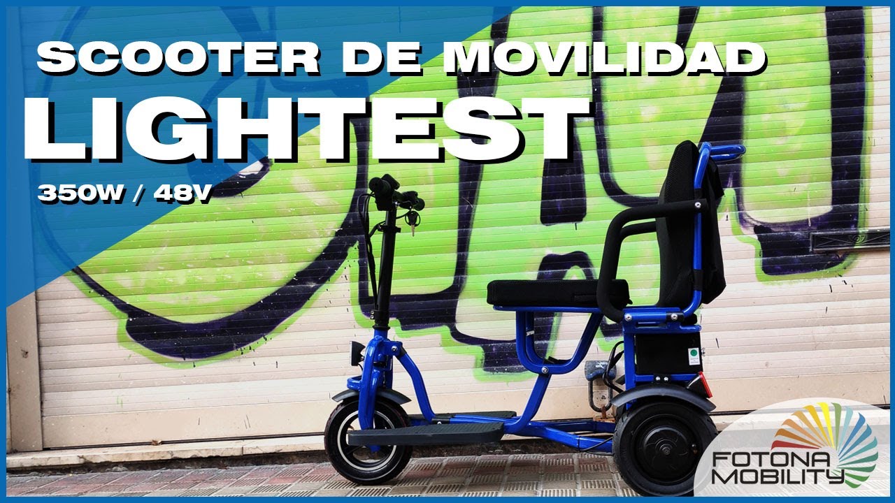 Tricycle 3 roues électrique LIGHTEST avec grand guidon haut