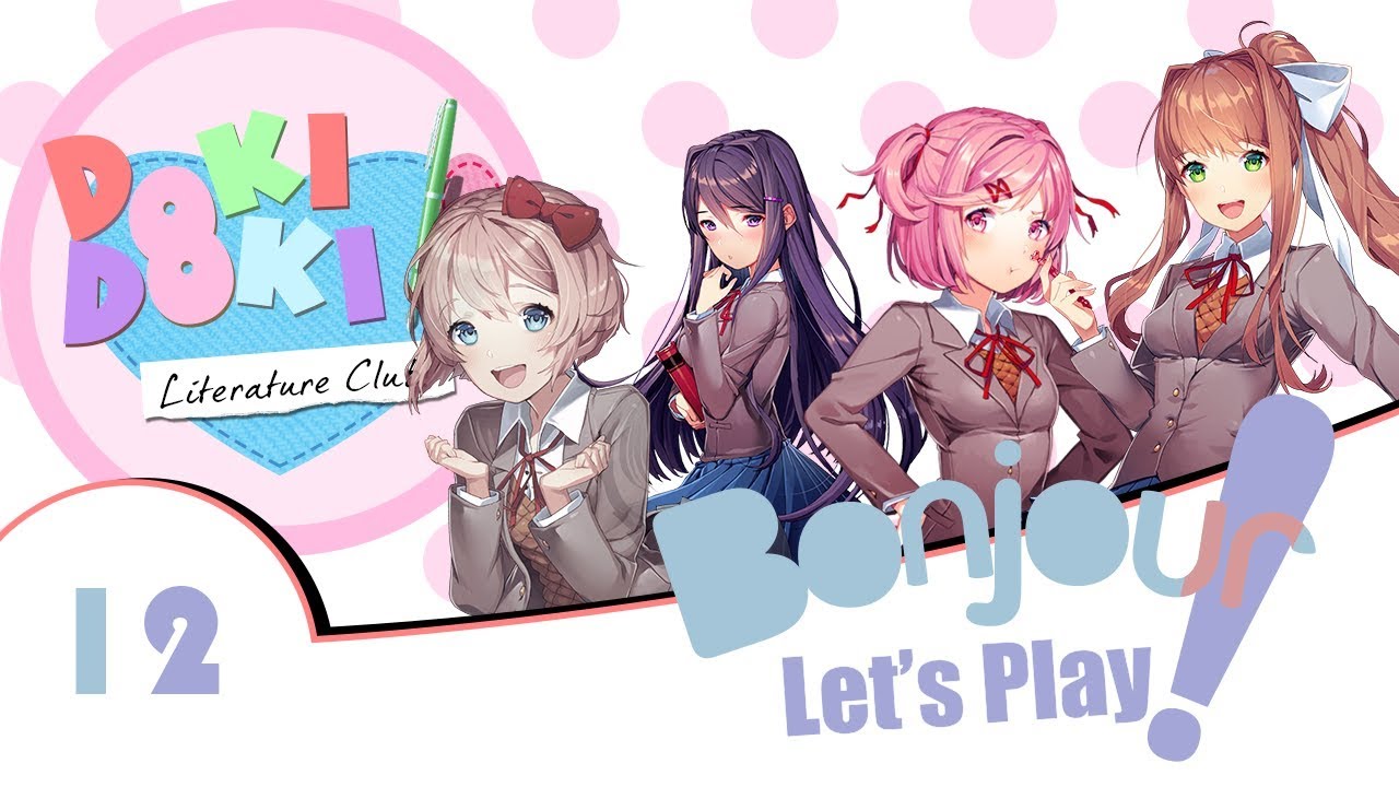 Bonjour Let's Play!: Doki Doki Literature Club Episode 12: 48% Instagram