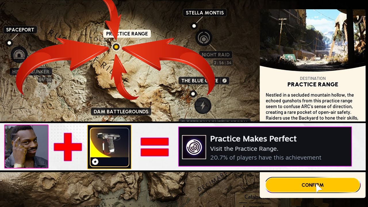 🏆ARC Raiders | Practice Makes Perfect - How to unlock | Achievement | Guide |