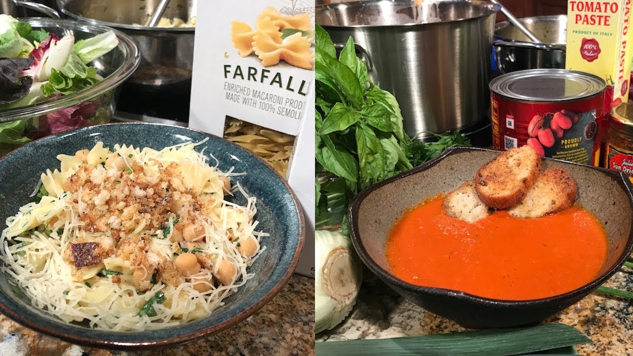 Easy Pantry Recipes with Tomatoes and Chickpeas - YouTube