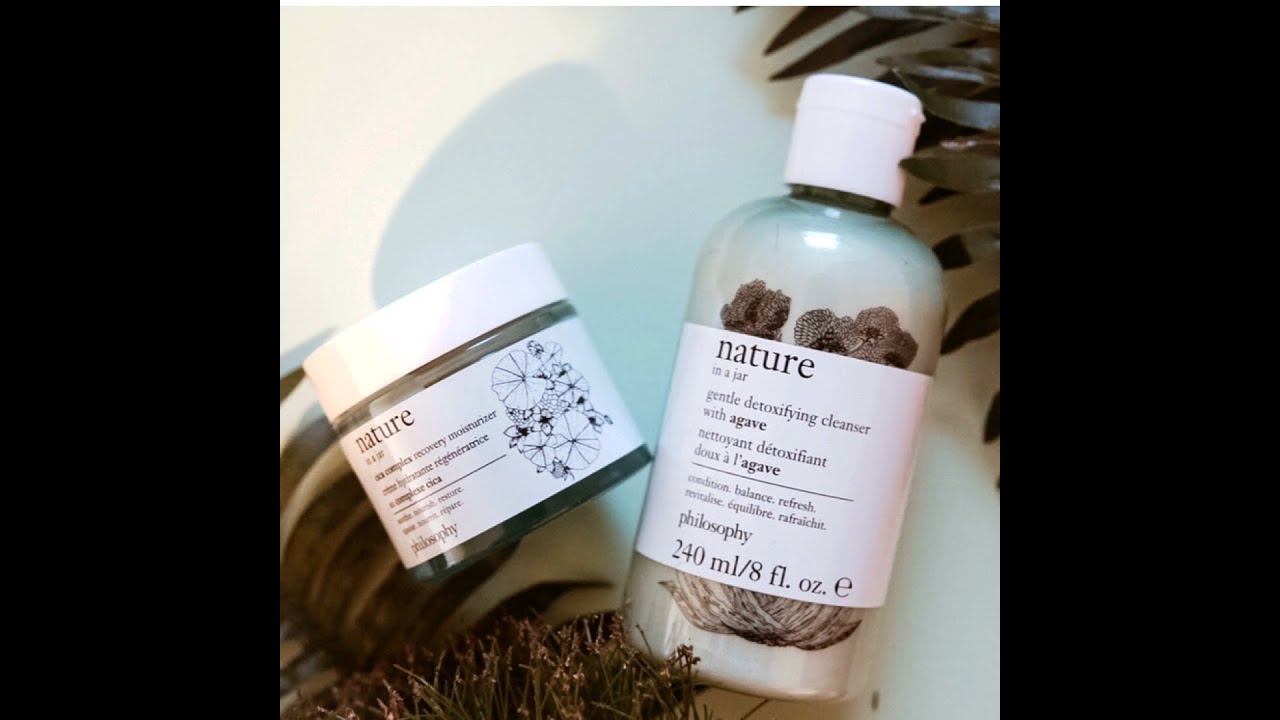 philosophy nature in a jar gentle detoxifying cleanser with agave
