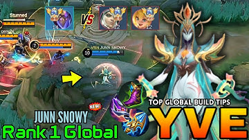 Yve Ultimate Zone Controls Everything - Top 1 Global Yve by JUNN SNOWY - Mobile Legends