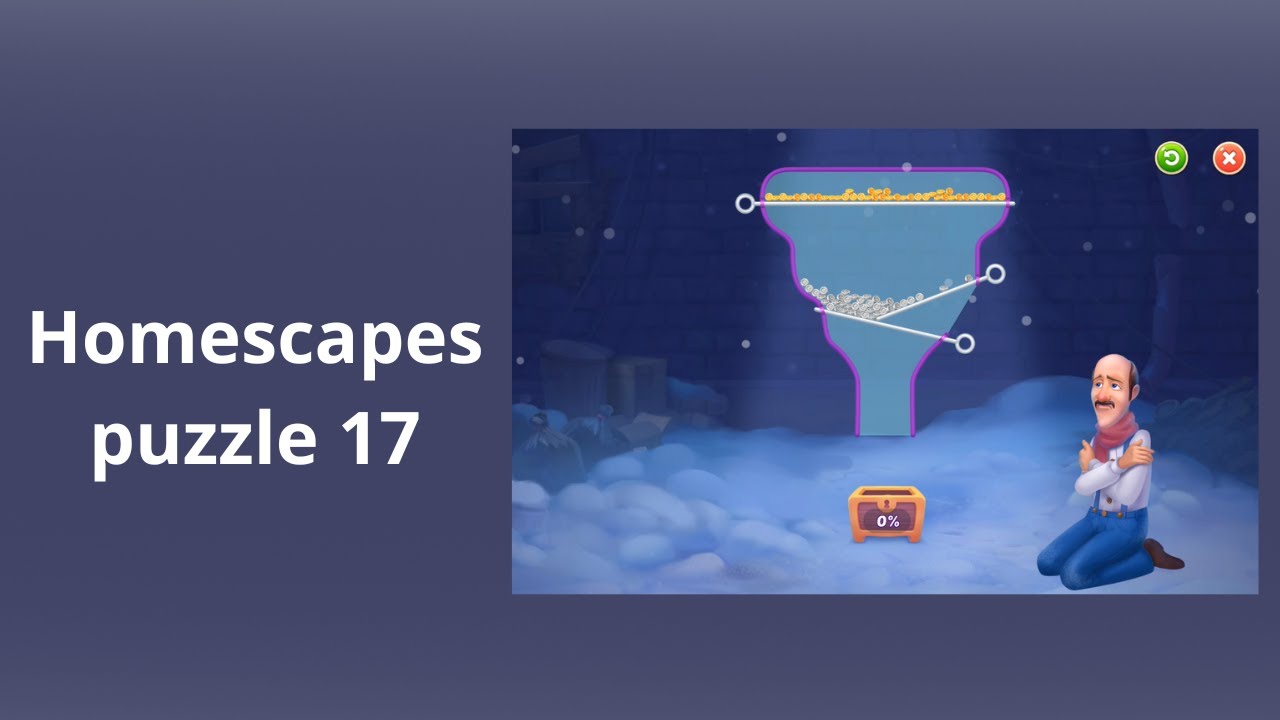 Homescapes Puzzle 17 YouTube