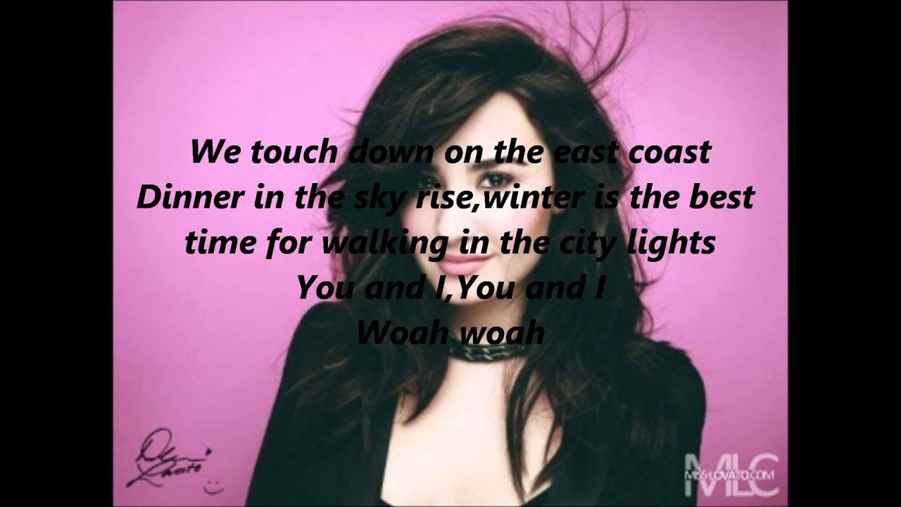 made in the usa demi lyrics YouTube