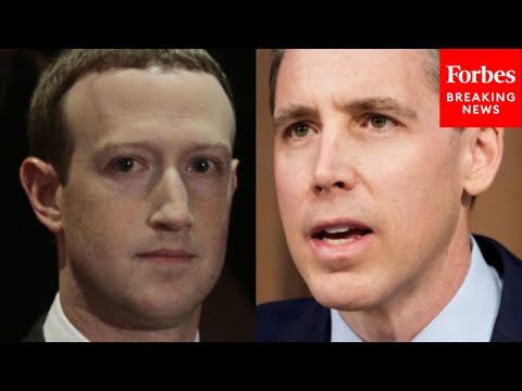 'A Vast Pedophile Network': Josh Hawley Decries Predation Of Children On Meta's Platforms