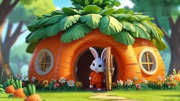 Bunny and the Magical Carrot Day #cartoon