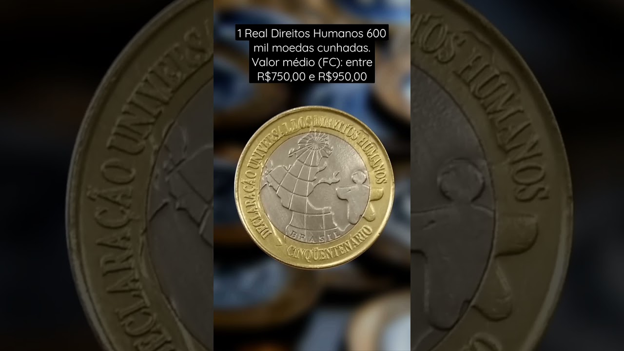 Moedas de 1 real valiosas | Numismática #01