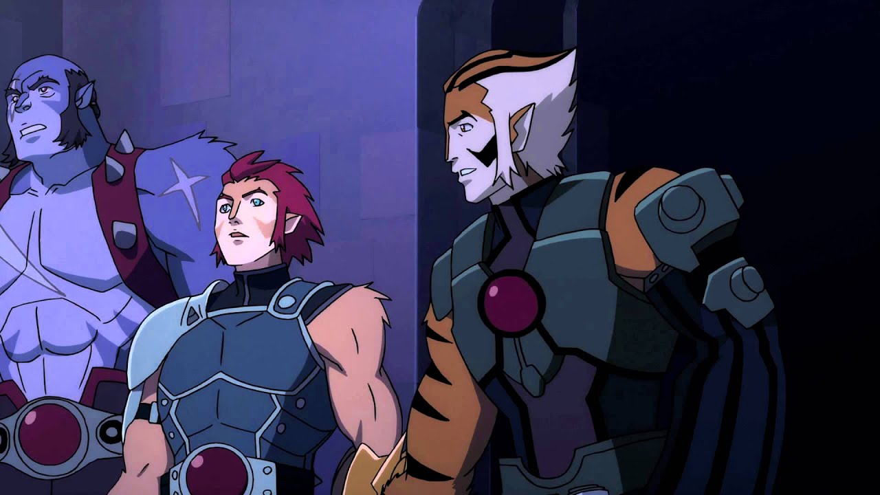 The Sword of Omens fails Lion-O in The Forrest of Magi Oar