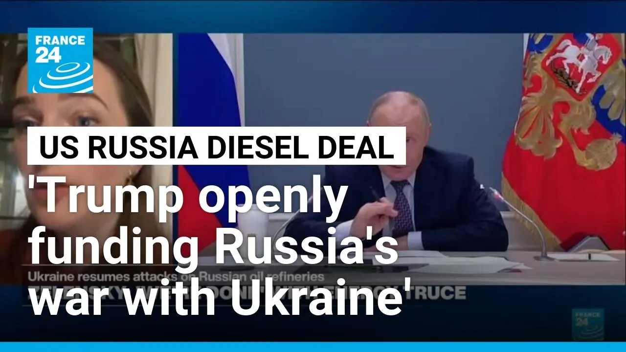 Donald Trump 'openly financing Russia's war with Ukraine', Nobel peace laureate says • FRANCE 24