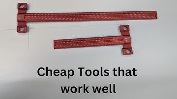 Cheaper version of the Woodpecker T Square