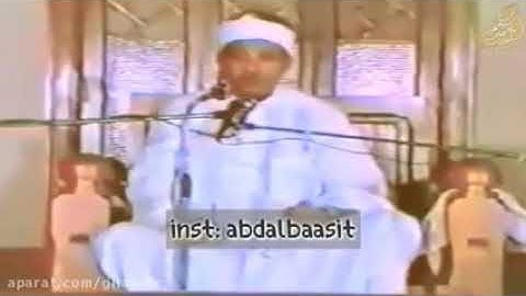 سوره ناس باصدای دلنشین عبدالباسط