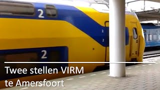 Dubbele Virm Vertrekt Van Station Amersfoort