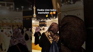 Kaaba today view ♥️💫 #makkah #ytshorts #love #naat #youtubeshorts #trendingshorts #viralshort #short