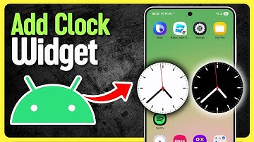 The Best Way to Add a Clock Widget  To Home Screen On Android
