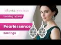 Pearlessence Earrings w/ 3mm, 4mm, 6mm Crystal Pearls 💖 Free Beginner-Friendly Beading Tutorial