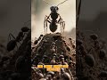 The ant colony that engineered a bridge to escape sudden devastating floodwaters #viral #shorts
