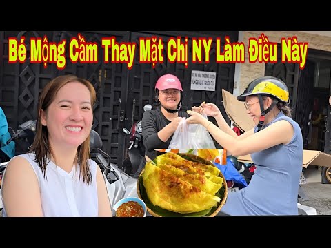 Hồng Loan ngẹn ngào bé Mộng cầm thay mặt chị NY đến nhà chị Loan làm điều này