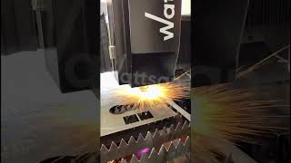 Amazing Laser Cutting in Action! Wattsan Laser Metal Cutting Machine
