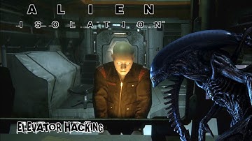 HACKING THE ELEVATOR. [Alien Isolation Part4/Seegson Communications]