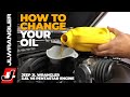 Jeep JL Wrangler OIL CHANGE How To Instructions on a 3.6L V6 Pentastar Engine