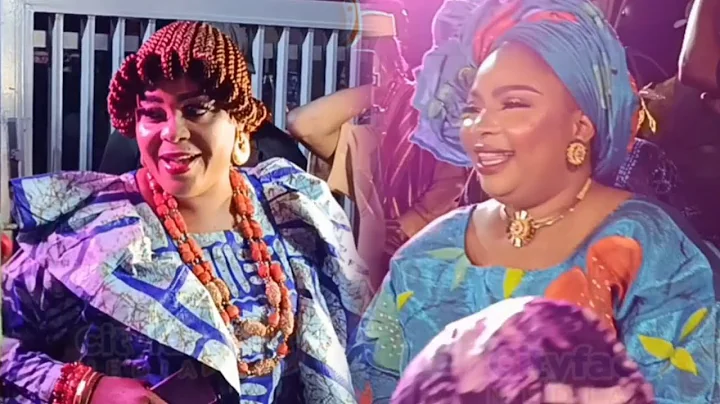 See what happen Moment Muyiwa Ademola,Laide Bakare at Warlord Movie Premiere Odunlade Adekola 