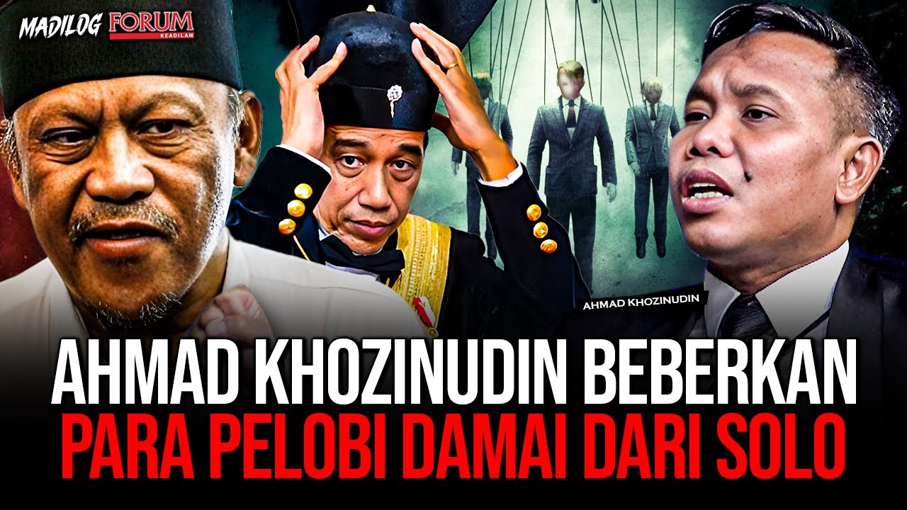 AHMAD KHOZINUDIN: DUNIA AKHIRAT SAYA TAK TERIMA EGGI SUDJANA & DAMAI HARI LUBIS