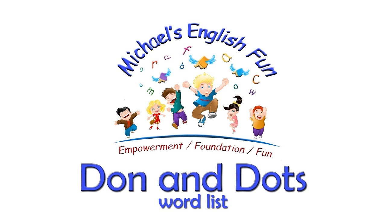 Don and Dots - Word List