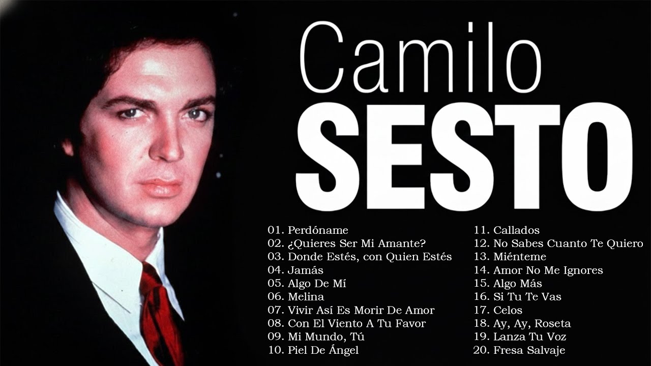 Camilo Sesto 20 Super Grandes Éxitos ~ Camilo Sesto Lo Mejor Canciones Baladas
