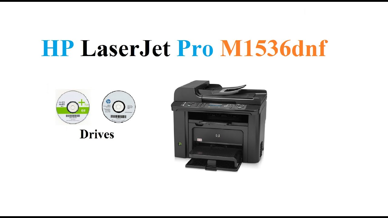 hp laserjet 1536dnf mfp scanner and print