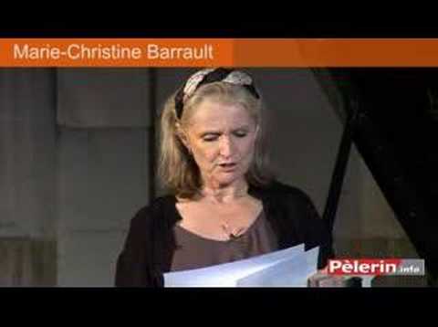 Marie-Christine Barrault soutient les chrtiens d'I...