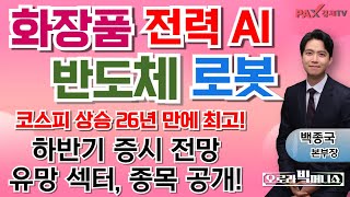 [#화장품#전력#반도체#로봇] 한번 공략하고 끝이 아니다! 하반기 재진입 타점 제시! [250630 오로라빅머니쇼]
