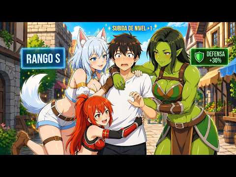 Reencarné a Otro Mundo con Estadísticas Basura, Pero Subo de Nivel Mientras Mi Grupo de Waifus Lucha
