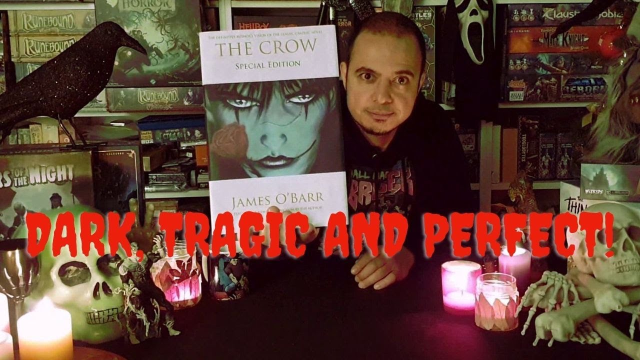 The Crow Comic Review - A Tragic and Beautiful Masterpiece - Shakakapow Halloween 2023