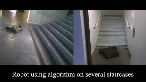 Autonomous RGBD-based Industrial Staircase Localization from Tracked Robots